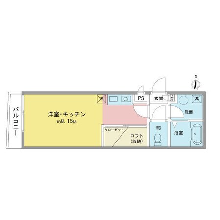 東別院駅 徒歩5分 3階の物件間取画像